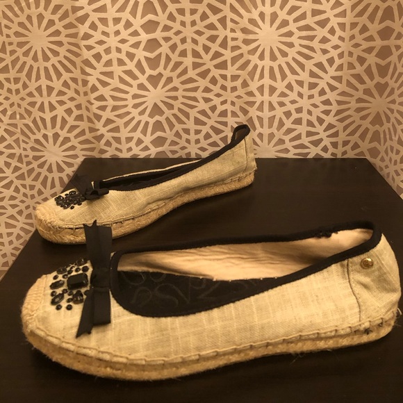 Simply Vera Wang Embellished Espadrilles Flats - Picture 6 of 11